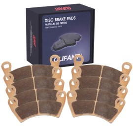 Front and Rear Brake Pads For Polaris RZR 1000 XP 2014-2023/RZR 1000 XP 4 2014-2023/Ranger Crew 570 Fullsize 2015-2023/Ranger Crew 900 2013-2019/ Ranger 700 800 1000 Sintered Copper Brake Pads