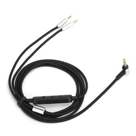 Cable de Audio Cable De Conversión De Auriculares,Accesorio de Repuesto Cable de Auriculares Duradero de 1,2 m/3,9 pies con Control de Cable para Sol Republic Master Tracks HD V8 V10 V12 X3