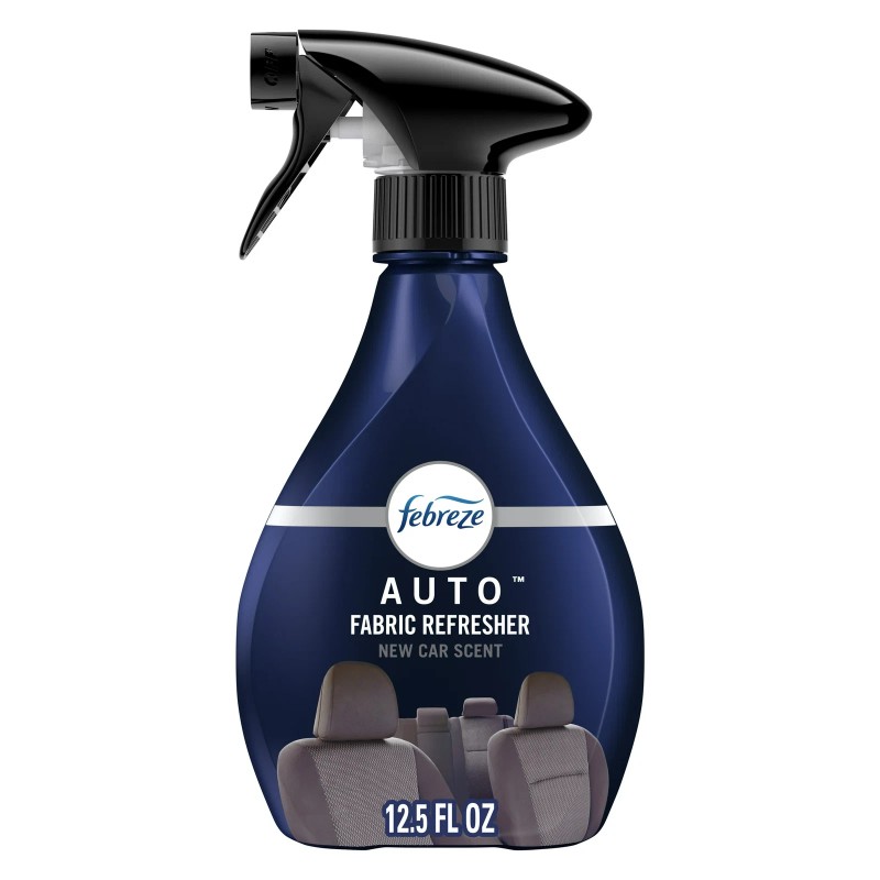 Febreze Fabric AUTO Car Spray Air Freshener, Odor Fighting, New