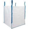 DURASACK Heavy Duty Builder's Bulk Bags 200-Gallon White Woven Polypropylene