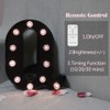 LED Black Alphabet Marquee Letters Sign Light Up Marquee Number
