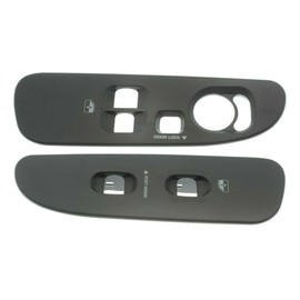 Z-Ryixiu Set of 2 Window Switch Bezels Front Driver & Passenger Side LH Pair for Dodge for Ram 1500/2500/3500 2006-2008 5HZ70XDVAE 5HZ72XDVAC 901-23422 5HZ70XDHAE