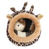Winterworm Soft Plush Pet Cave Pet Bed with Removable Pad