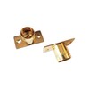 Brass Curtain Recess Rod Brackets 16mm Pole Support Sockets