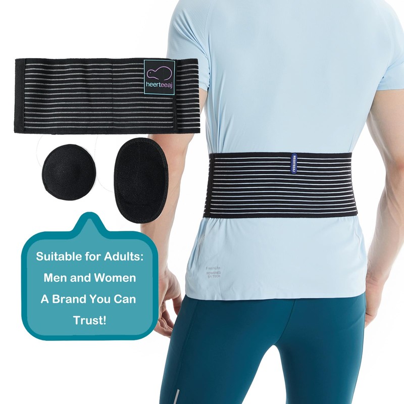 Umbilical Hernia Strap for Men and Women - Abdominal Support