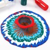Acrylic Pouring Strainers,12 Pcs Acrylic Paint Pouring Strainers Plastic Flower