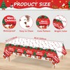 4 Pack Christmas Table Cloth Christmas Party Tablecloth Xmas Party
