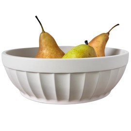 OAKOA Decorative Fruit Bowl for Kitchen Counter - Large Decorative Bowl for Home Decor - Concrete Decor Bowl for Keys Entryway Table - Modern Centerpiece Coffee Table Bowl