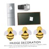 Zerodeko Cute Bee Magnets for Refrigerator 20PCS Small Fridge Stickers