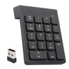 18 Keys Wireless Numeric Keypad 2.4G Portable Ergonomic Mini Numpad