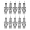 10pcs Shading Cartridge Needle Professional Stainless Steel Disposable Flat Blade