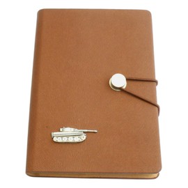 Panzer Tank Notebook A6 Pocket Sized Notepad Army Gift Optional Personalisation