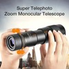 4K 10-300X40mm Super Telephoto Zoom Monocular Telescope, Waterproof Fogproof Night