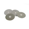 DZQ 6Pcs Diamond Flat Lap Wheel Disc Arbor Hole 8"
