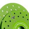 LOZLIN 3PCS 115MM Vacuum Brazed Ultra-Thin Multi-Pore Flat Abrasive Sheet