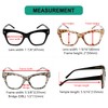 Eyekepper 10-Pack Cat-eye Reading Glasses for Women Spring Hinges Readers