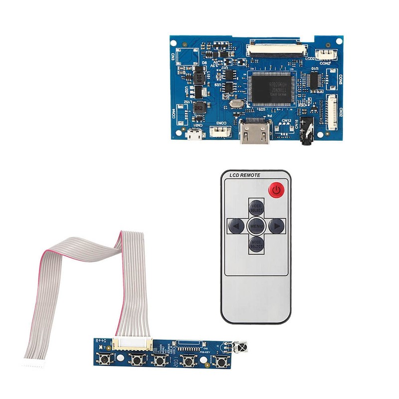 Driver Board, Single Driver Board with Audio Universal 50pin 7-inch