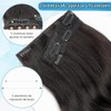 Extensiones de Cabello Natural Ondulado, Extensión de Liga