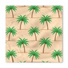Ambesonne Oasis Pet Scarf, Repetitive Palm Tree, 16" X 16",