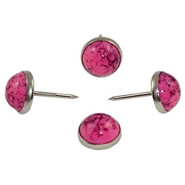 Decotacks® 7/16" Marble Design Upholstery Nails Sofa Tacks,25 PCS/Pack DWM (French Rose)