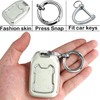 Yonmcfn for GMC Key fob Cover with Keychain/Keyring,Soft TPU 5/6