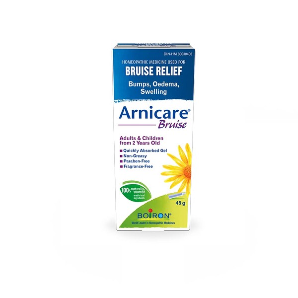 Boiron Arnicare Bruise Swelling, Bumps and Oedema, Natural Sourced, 45 Gram