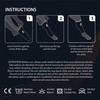 Calf Compression Sleeves for Men & Women (Ideal for Sports,