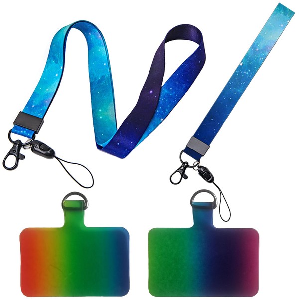 Xeahung Phone Lanyard Crossbody Phone Strap Lanyard Charm Hand Wrist