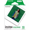 INSTAX Square ISO 800 Film with White Border, 10 Shot