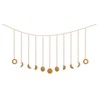 Moon Phase Garland Hanging Moon Phase Decoration Lunar Wall Ornaments