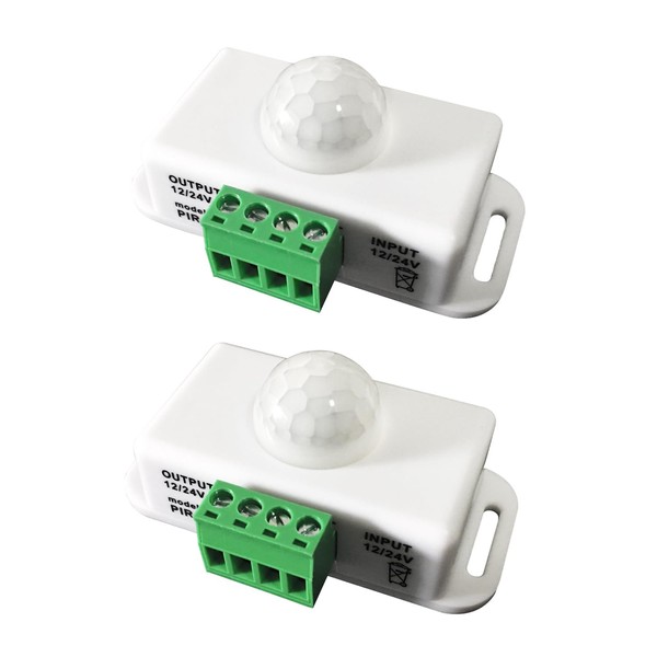 SIGANDG Body Infrared Light Switch,12V-24V PIR Sensor LED Motion Sensor