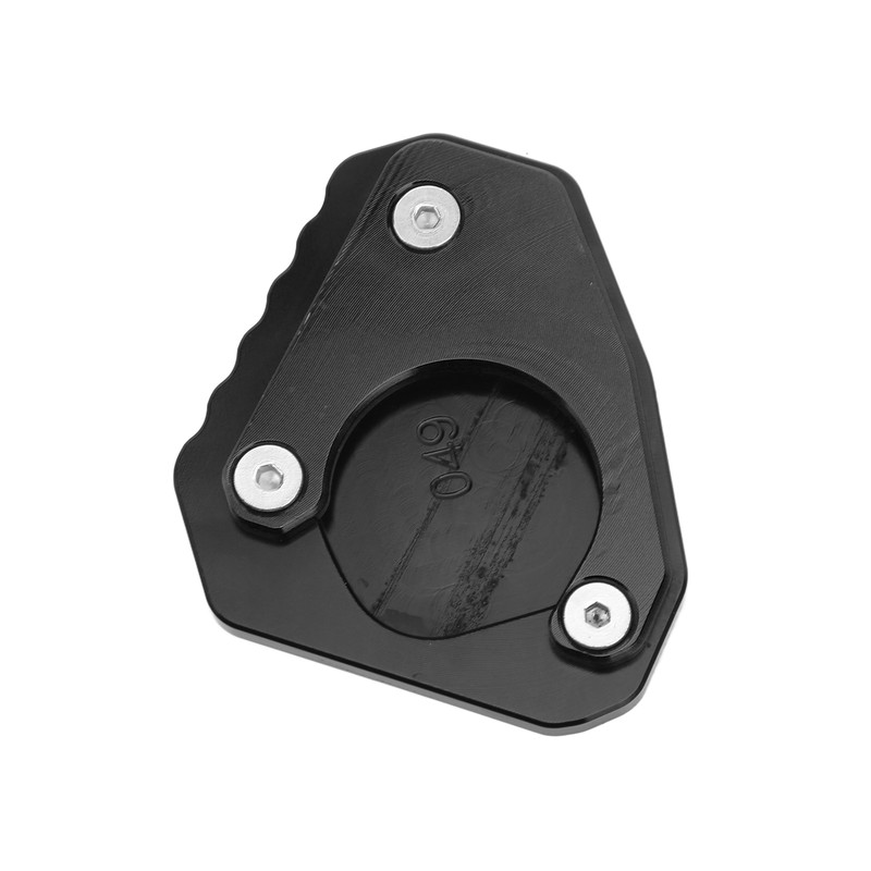 Motorcycle Kickstand Extender Pad Support Plate Aluminium Alloy Replacement for