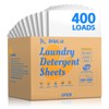 Laundry Detergent Sheets - Laundry Sheets, 400 Loads, Eco-Friendly, Plastic-Free,
