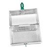 Operitacx Lockable Iron Sheet Tool Storage Box Versatile Document Organizer