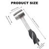 Hand Auger Drill Bit Carbon Steel Survival Settlers Tools Manual