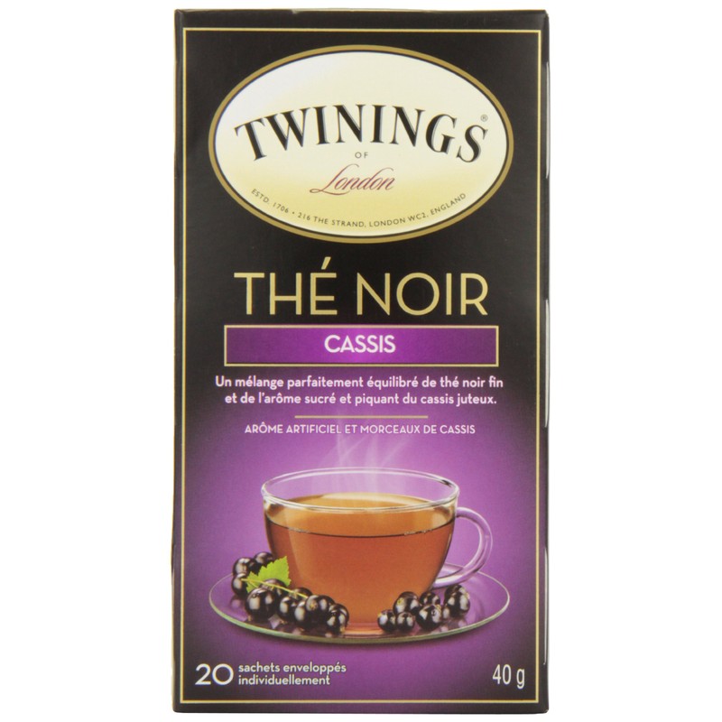 Twinings Blackcurrant Breeze Flavored Tea 20 Count