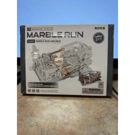 ROKR DIY Infinite Cycle Marble Run Link Pack LG01 Marble Spaceport To Night City