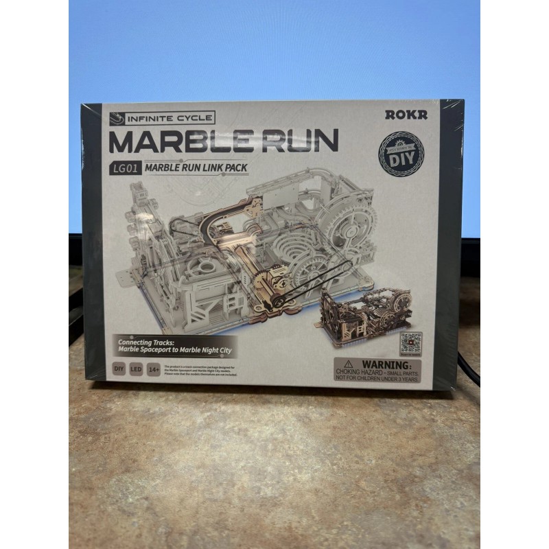 ROKR DIY Infinite Cycle Marble Run Link Pack LG01 Marble