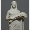 Demeter Ceres Harvest Fertility Goddess Greek Alabaster Statue Sculpture 25cm