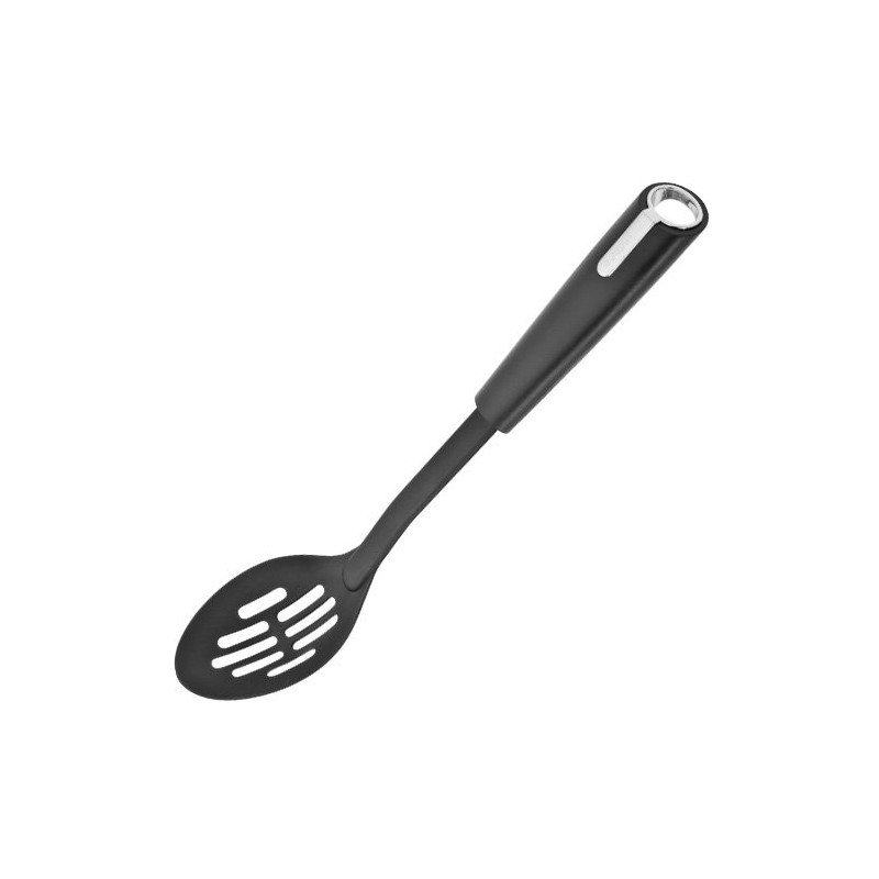 Judge Black Satin Tools, Nylon End Slotted Spoon