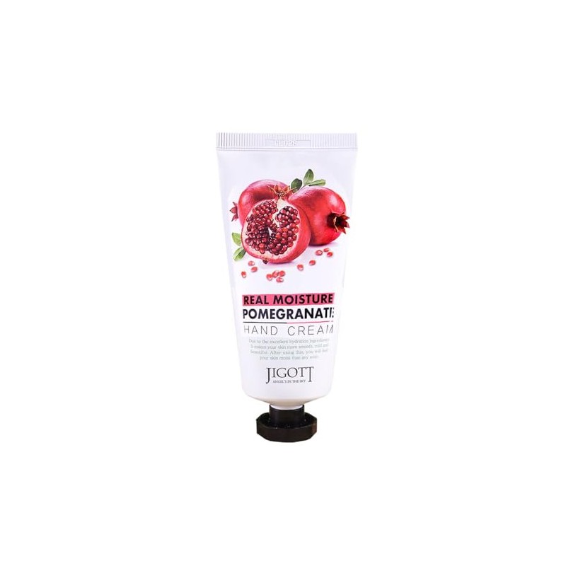 Jigott Real Moisture Pomegranate Hand Cream 100ml/3.38fl.oz - Excellent Hydration