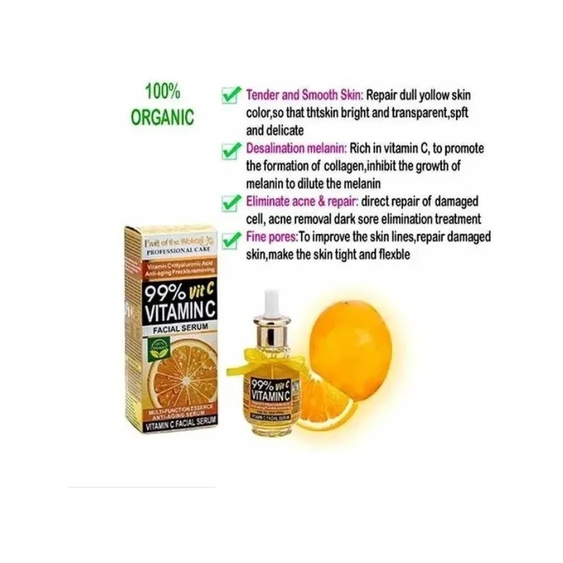 Kit Suero Facial Colageno Y Vitamina C De 40 Ml