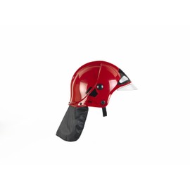 Theo Klein Fire Engine Helmet with Visor, red