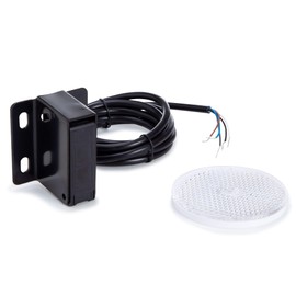 EtiamPro 10m IP44 Indoor Outdoor Reflective Photoelectric Sensor Black