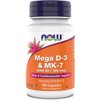 Now Supplements, Mega D-3 & MK-7, 5000 IU / 180