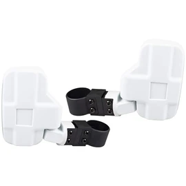 NICHE UTV Side View Mirror Set with 1.75" - 2" Roll Bar Cage for Polaris RZR Kawasaki Teryx Mule Pioneer Yamaha Rhino (White)