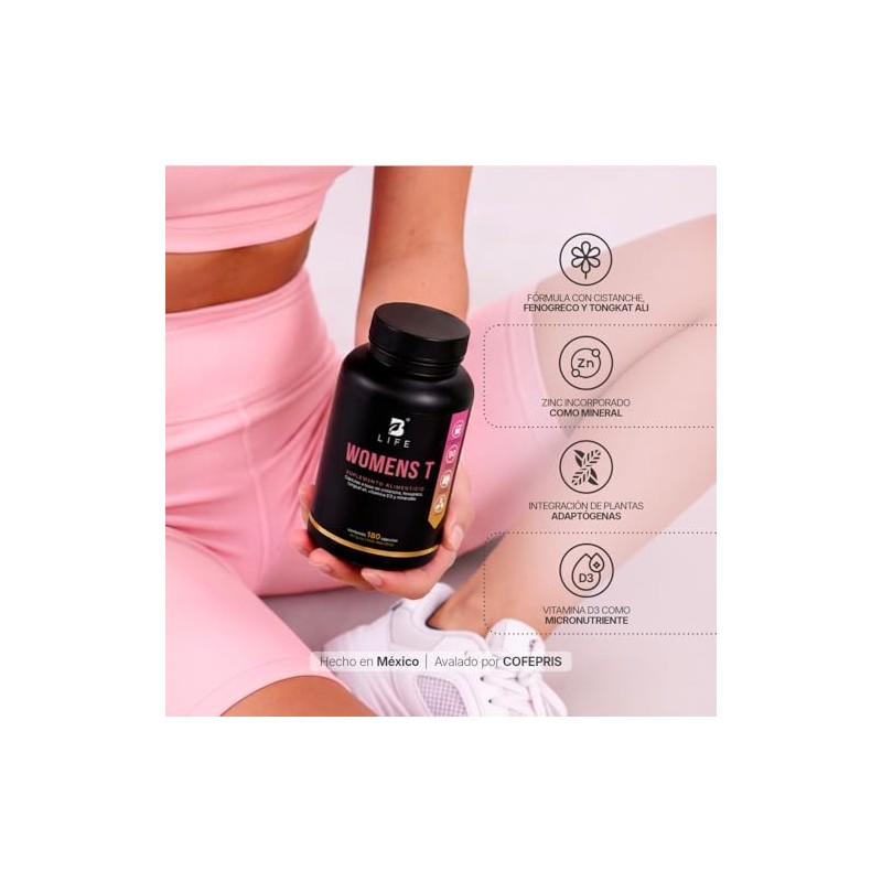 B Life Fórmula para Mujer con Cistanche y Zinc con