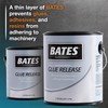 Bates Glue Release & Boothcoating - A Temporary Water-Based, Emulsion