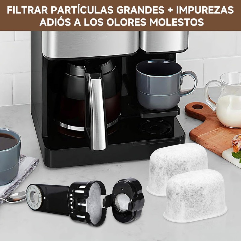 Filtros de Carb?n Activado para Cafetera 12 Pack