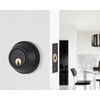 Deadbolt Lock Set Single Cylinder : Keyed Alike : Anti